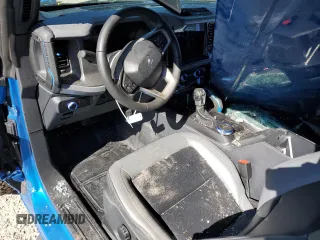 2024 Ford Bronco Black Diamond with VIN 1FMDE1AH3RLA45289, listed as a Copart auction lot 87805915 with 4,644 mi miles and Salvage title. Bid and sale history available at DreamBid. Image 8.