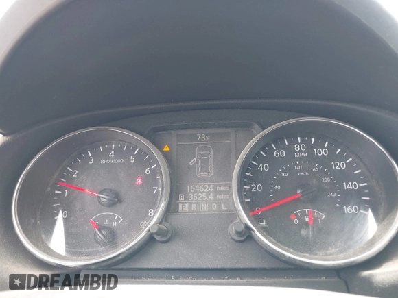 2012 Nissan Rogue S with VIN JN8AS5MV2CW391630, listed as a IAAI auction lot 42454192 with 164,624 mi miles and . Bid and sale history available at DreamBid. Image 7.