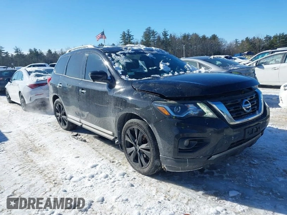 2017 Nissan Pathfinder S with VIN 5N1DR2MM5HC679687, listed as a IAAI auction lot 41574249 with 150,615 mi miles and . Bid and sale history available at DreamBid. Image 1.