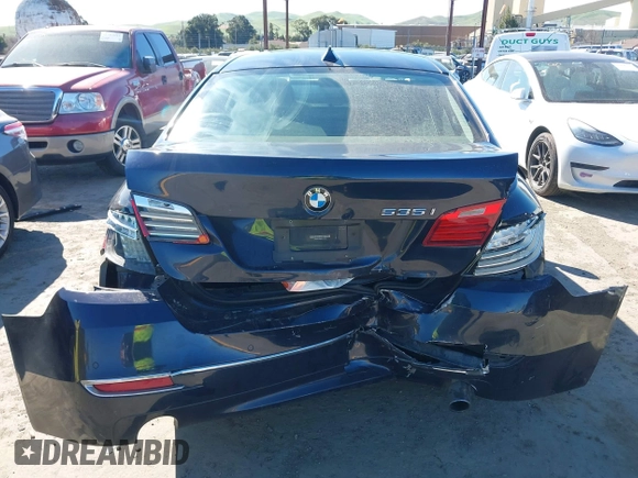 2016 BMW 5 Series 535i with VIN WBA5B1C50GG129786, listed as a IAAI auction lot 41701428 with 150,701 mi miles and . Bid and sale history available at DreamBid. Image 16.