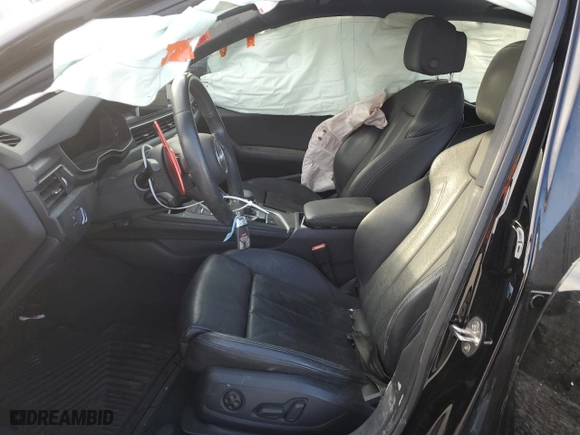 2018 Audi A4 Premium Plus with VIN WAULMAF43JN019550, listed as a Copart auction lot 83832484 with 75,466 mi miles and Salvage Title. Bid and sale history available at carsss.com. Image 7.