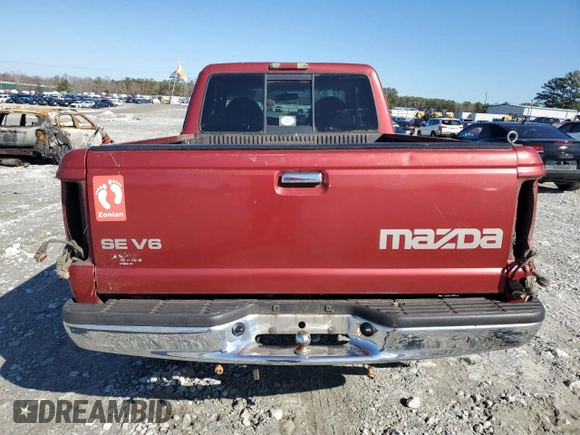 1999 Mazda B-Series 2WD Truck SE with VIN 4F4YR16V2XTM21901, listed as a Copart auction lot 42711145 with 316,993 mi miles and Salvage Title. Bid and sale history available at carsss.com. Image 6.