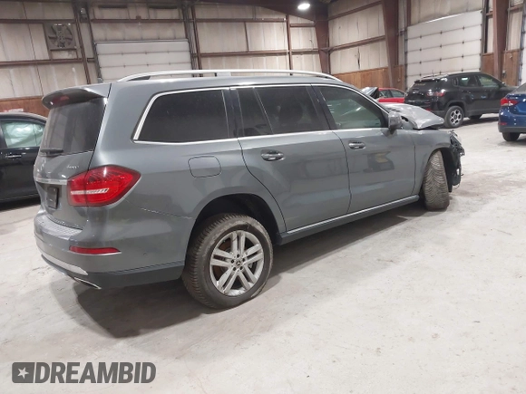2019 Mercedes-Benz GLS 450 with VIN 4JGDF6EE4KB228206, listed as a IAAI auction lot 42285126 with 86,083 mi miles and . Bid and sale history available at DreamBid. Image 4.