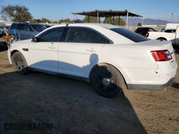 2017 Ford Police Interceptor with VIN 1FAHP2L8XHG133627, listed as a Copart auction lot 43875235 with Not provided miles and Clean title. Bid and sale history available at DreamBid. Image 2.