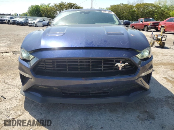 2019 Ford Mustang GT z VIN 1FA6P8CF2K5123203, wystawiony jako Copart lot #53878315 z przebiegiem 65 153 mil mil oraz Szkody całkowita. Historia ofert i sprzedaży dostępna na DreamBid. Obrazek 5.