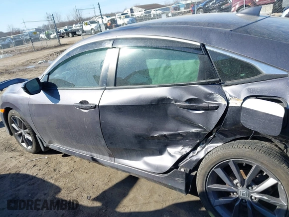 2019 Honda Civic Sedan EX with VIN 19XFC1F35KE020036, listed as a IAAI auction lot 41774068 with 67,083 mi miles. Bid and sale history available at carsss.com. Image 15.