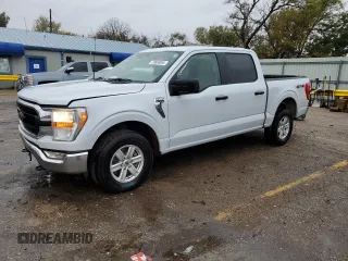 2022 Ford F-150 XL with VIN 1FTEW1EB8NKE34568, listed as a Copart auction lot 79665054 with 61,269 mi miles and Salvage Title. Bid and sale history available at carsss.com. Image 1.