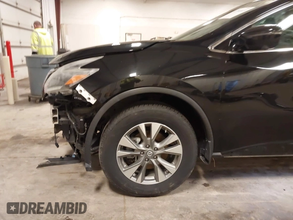 2018 Nissan Murano SV with VIN 5N1AZ2MG7JN175827, listed as a IAAI auction lot 41764645 with 62,887 mi miles and . Bid and sale history available at carsss.com. Image 21.