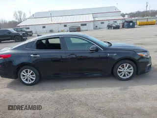 2019 Kia Optima LX with VIN 5XXGT4L33KG373375, listed as a IAAI auction lot 42005817 with 77,524 mi miles and . Bid and sale history available at carsss.com. Image 13.
