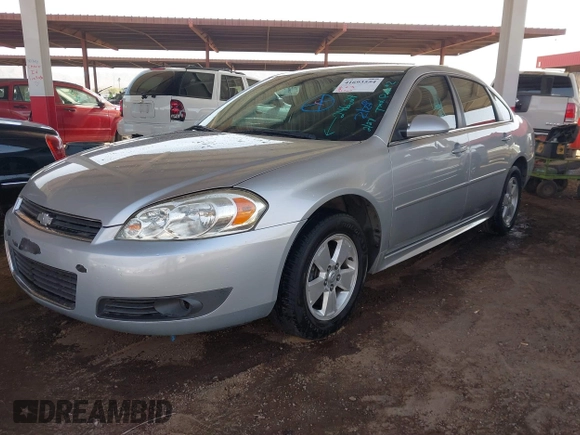 2010 Chevrolet Impala LT with VIN 2G1WB5EK2A1246624, listed as a IAAI auction lot 41693554 with 282,963 mi miles and . Bid and sale history available at DreamBid. Image 2.