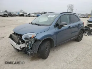 2018 FIAT 500X Trekking z VIN ZFBCFXCB6JP678684, wystawiony jako Copart lot #44960815 z przebiegiem 84 418 mil mil oraz Szkody całkowita. Historia ofert i sprzedaży dostępna na DreamBid. Obrazek 1.
