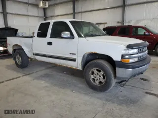 2001 Chevrolet Silverado 1500 LS with VIN 1GCEK19T21E163000, listed as a Copart auction lot 51509455 with 182,528 mi miles and Salvage Title. Bid and sale history available at carsss.com. Image 4.