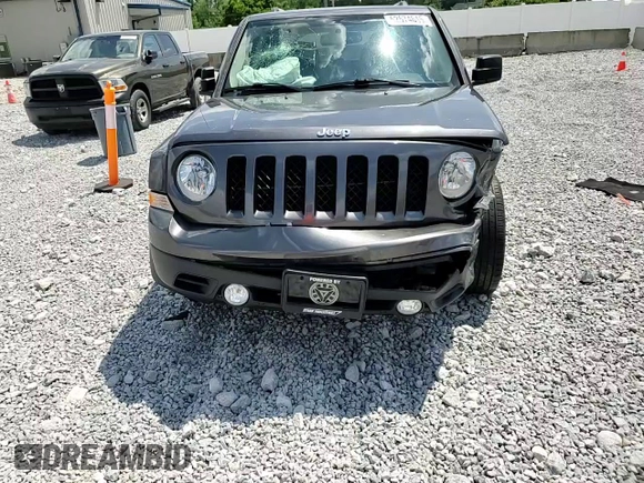 2017 Jeep Patriot High Altitude with VIN 1C4NJRFB7HD110449, listed as a Copart auction lot 62674615 with 117,397 mi miles and Salvage title. Bid and sale history available at DreamBid. Image 14.