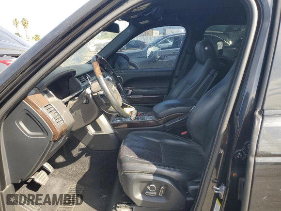 2016 Land Rover Range Rover Supercharged with VIN SALGS2EF7GA279669, listed as a Copart auction lot 50942405 with 95,714 mi miles and Salvage title. Bid and sale history available at DreamBid. Image 7.