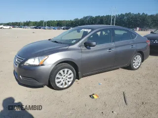 2015 Nissan Sentra SV with VIN 3N1AB7AP1FL689418, listed as a Copart auction lot 52521125 with 123,203 mi miles and Salvage Title. Bid and sale history available at carsss.com. Image 1.