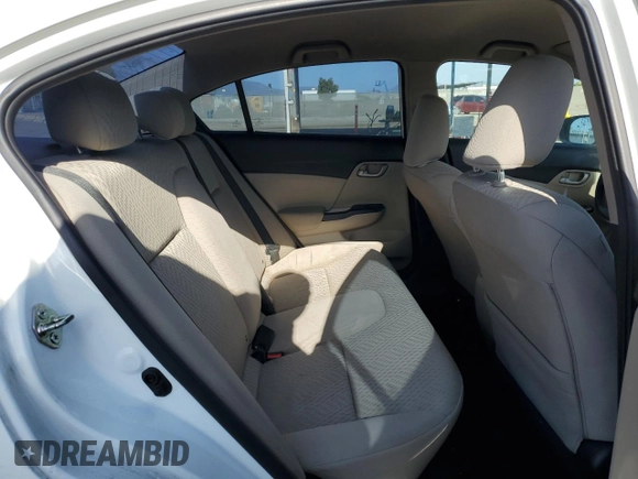 2015 Honda Civic Sedan LX with VIN 19XFB2F51FE239737, listed as a Copart auction lot 54091295 with 147,042 mi miles and Salvage Title. Bid and sale history available at carsss.com. Image 10.