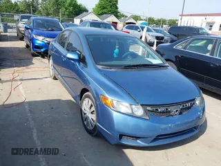 2011 Honda Civic LX with VIN 19XFA1F5XBE029404, listed as a IAAI auction lot 42261127 with 206,812 mi miles and . Bid and sale history available at DreamBid. Image 1.