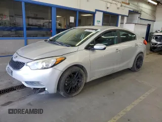 2014 Kia Forte EX with VIN KNAFZ4A86E5078656, listed as a Copart auction lot 52536195 with 58,497 mi miles and Salvage Title. Bid and sale history available at carsss.com. Image 1.