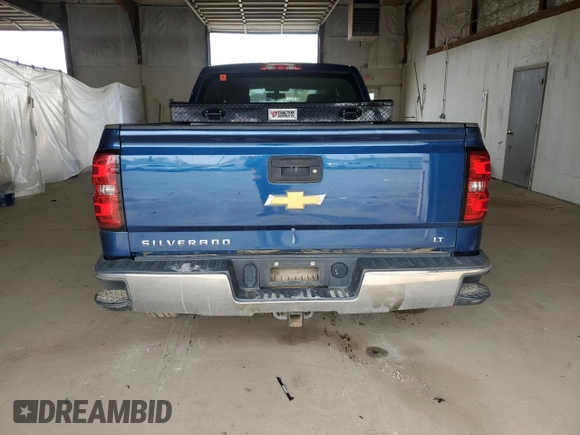 2016 Chevrolet Silverado 1500 LT with VIN 1GCUKREC9GF164552, listed as a Copart auction lot 52196485 with 105,668 mi miles and Salvage Title. Bid and sale history available at DreamBid. Image 6.