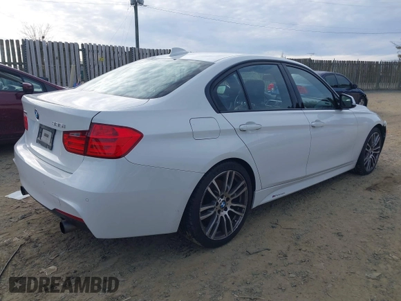 2013 BMW 3 Series 335i xDrive with VIN WBA3B9G59DNR90147, listed as a IAAI auction lot 41449582 with 109,526 mi miles and . Bid and sale history available at DreamBid. Image 4.