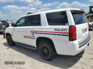 2015 Chevrolet Tahoe Commercial z VIN 1GNLC2EC2FR588904, wystawiony jako Copart lot #56743915 z przebiegiem Nie podano mil oraz Czysty tytuł • Clean title. Historia ofert i sprzedaży dostępna na DreamBid. Obrazek 2.
