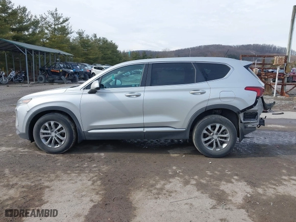 2020 Hyundai Santa Fe SE with VIN 5NMS2CAD6LH168588, listed as a IAAI auction lot 41643427 with 50,446 mi miles. Bid and sale history available at carsss.com. Image 15.