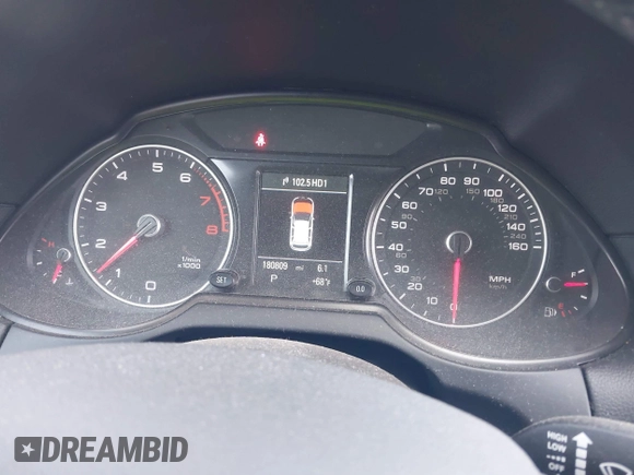 2016 Audi Q5 Premium Plus with VIN WA1L2AFP6GA011391, listed as a IAAI auction lot 42081273 with 180,809 mi miles. Bid and sale history available at carsss.com. Image 7.
