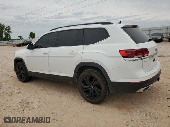 2023 Volkswagen Atlas SE with VIN 1V2WR2CA5PC556506, listed as a Copart auction lot 55486165 with 55,134 mi miles and Salvage title. Bid and sale history available at DreamBid. Image 2.