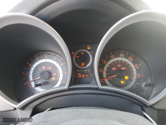 2015 Scion tC with VIN JTKJF5C72FJ012056, listed as a Copart auction lot 83813504 with 131,014 mi miles and Salvage Title. Bid and sale history available at carsss.com. Image 9.