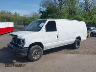 2014 Ford Econoline Cargo Commercial with VIN 1FTNS2EW2EDA83939, listed as a IAAI auction lot 42159453 with 148,947 mi miles. Bid and sale history available at carsss.com. Image 17.