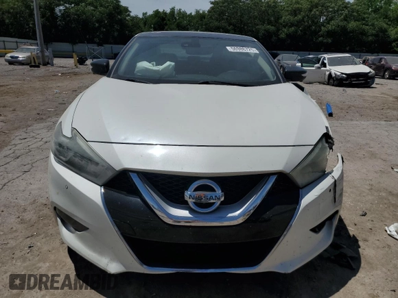 2016 Nissan Maxima Platinum with VIN 1N4AA6APXGC422047, listed as a Copart auction lot 56986725 with 114,829 mi miles and Salvage title. Bid and sale history available at DreamBid. Image 5.