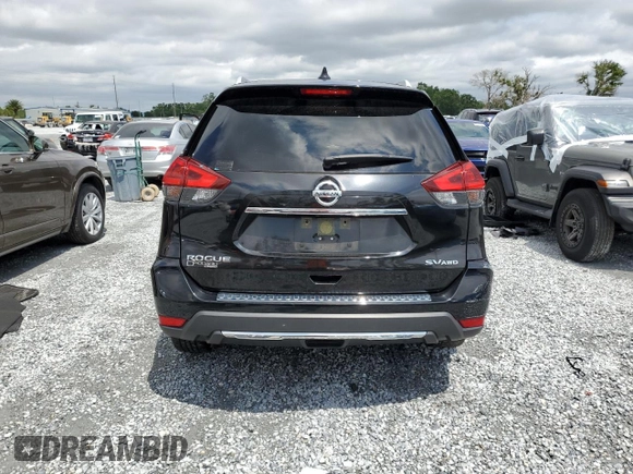2018 Nissan Rogue SV with VIN JN8AT2MV9JW349335, listed as a Copart auction lot 52323385 with 74,461 mi miles and Salvage Title. Bid and sale history available at carsss.com. Image 6.