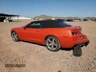 2013 Chevrolet Camaro LT z VIN 2G1FC3D3XD9222136, wystawiony jako Copart lot #48553255 z przebiegiem 51 626 mil mil oraz Szkoda całkowita • Salvage title. Historia ofert i sprzedaży dostępna na DreamBid. Obrazek 2.