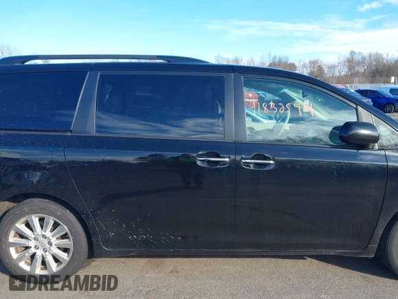 2013 Toyota Sienna XLE with VIN 5TDDK3DC0DS067993, listed as a IAAI auction lot 41832594 with 159,364 mi miles and . Bid and sale history available at DreamBid. Image 13.