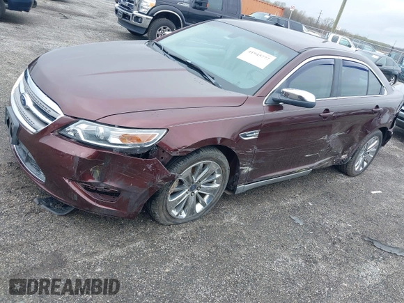 2010 Ford Taurus Limited with VIN 1FAHP2FW6AG144074, listed as a IAAI auction lot 41945777 with 135,096 mi miles. Bid and sale history available at carsss.com. Image 17.