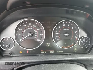 2013 BMW 3 Series 335i xDrive with VIN WBA3B9C53DF586535, listed as a Copart auction lot 65420104 with 100,210 mi miles and Salvage Title. Bid and sale history available at carsss.com. Image 9.