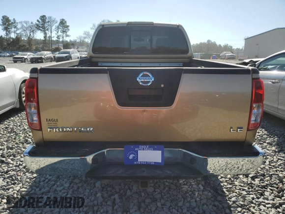 2005 Nissan Frontier SE with VIN 1N6AD06W25C421757, listed as a Copart auction lot 86334044 with 213,315 mi miles and Clean title. Bid and sale history available at DreamBid. Image 6.