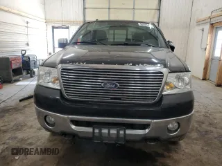 2007 Ford F-150 XLT with VIN 1FTPW14V87KC84646, listed as a Copart auction lot 50005405 with 118,952 mi miles and Salvage Title. Bid and sale history available at carsss.com. Image 5.