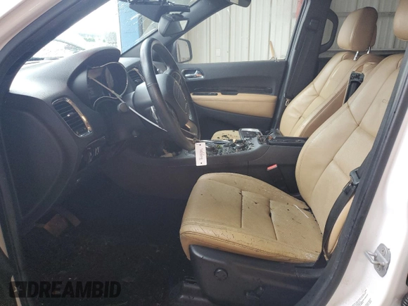 2014 Dodge Durango Citadel with VIN 1C4SDJET7EC467069, listed as a Copart auction lot 88552685 with 161,105 mi miles and Salvage Title. Bid and sale history available at DreamBid. Image 7.