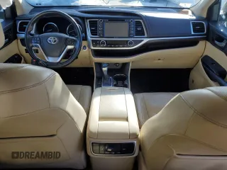 2015 Toyota Highlander Hybrid Limited with VIN 5TDDCRFH2FS008875, listed as a Copart auction lot 41837465 with 0 mi miles and Clean Title. Bid and sale history available at carsss.com. Image 8.