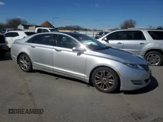 2013 Lincoln MKZ with VIN 3LN6L2J97DR801844, listed as a Copart auction lot 45958665 with 163,541 mi miles and Salvage Title. Bid and sale history available at DreamBid. Image 4.