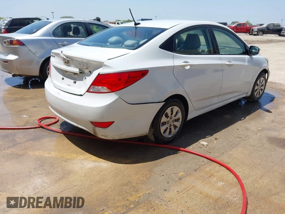 2017 Hyundai Accent Value Edition with VIN KMHCT4AE3HU363432, listed as a IAAI auction lot 41886785 with 150,021 mi miles and . Bid and sale history available at DreamBid. Image 4.