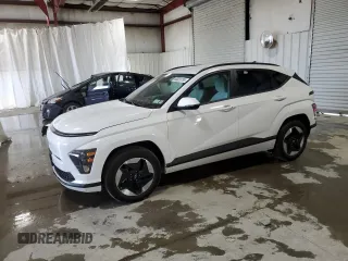 2024 Hyundai Kona SEL with VIN KM8HC3A66RU005607, listed as a Copart auction lot 66020734 with 7,802 mi miles and Salvage Title. Bid and sale history available at carsss.com. Image 1.