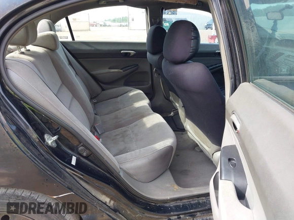 2008 Honda Civic LX with VIN 2HGFA16568H328242, listed as a IAAI auction lot 42161142 with 257,460 mi miles and . Bid and sale history available at DreamBid. Image 8.