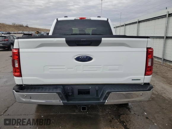 2023 Ford F-150 XL with VIN 1FTEW1EP3PFC53689, listed as a Copart auction lot 51655475 with 17,681 mi miles and Salvage title. Bid and sale history available at DreamBid. Image 6.