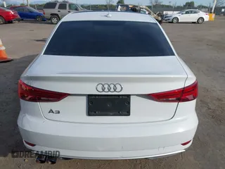2018 Audi A3 Sedan Premium with VIN WAUAUGFF7J1069760, listed as a IAAI auction lot 41687581 with 70,980 mi miles. Bid and sale history available at carsss.com. Image 16.
