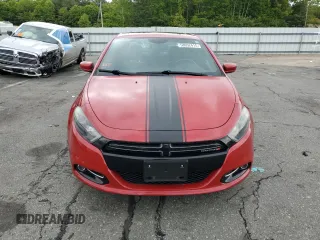 2014 Dodge Dart GT with VIN 1C3CDFEB0ED918902, listed as a Copart auction lot 58052415 with 62,167 mi miles and Salvage title. Bid and sale history available at DreamBid. Image 5.