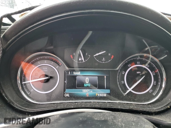 2016 Buick Regal with VIN 2G4GK5EX6G9181368, listed as a Copart auction lot 47410995 with 100,471 mi miles and Salvage Title. Bid and sale history available at carsss.com. Image 9.