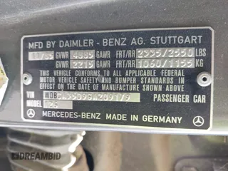 1986 Mercedes-Benz 420 Series 420SEL with VIN WDBCA35D9GA209179, listed as a IAAI auction lot 42081253 with 141,249 mi miles. Bid and sale history available at carsss.com. Image 9.