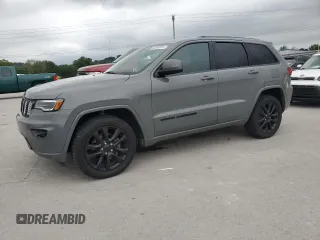 2020 Jeep Grand Cherokee Laredo E with VIN 1C4RJFAG7LC200931, listed as a Copart auction lot 62363875 with 58,151 mi miles and Salvage title. Bid and sale history available at DreamBid. Image 1.